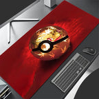 New Large PU Leather Mouse Pad Pokemon Bulbasaur Anime Mouse Mats Keyboard Pad Mousepad Pc Computer Desk Mat Student Writing Pad