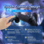 GM2 Pro Gaming Earphones Bluetooth 5.3 Sport Headset Dual Mode HD Call Noise Reduction Earbuds with Mic Music Earphones