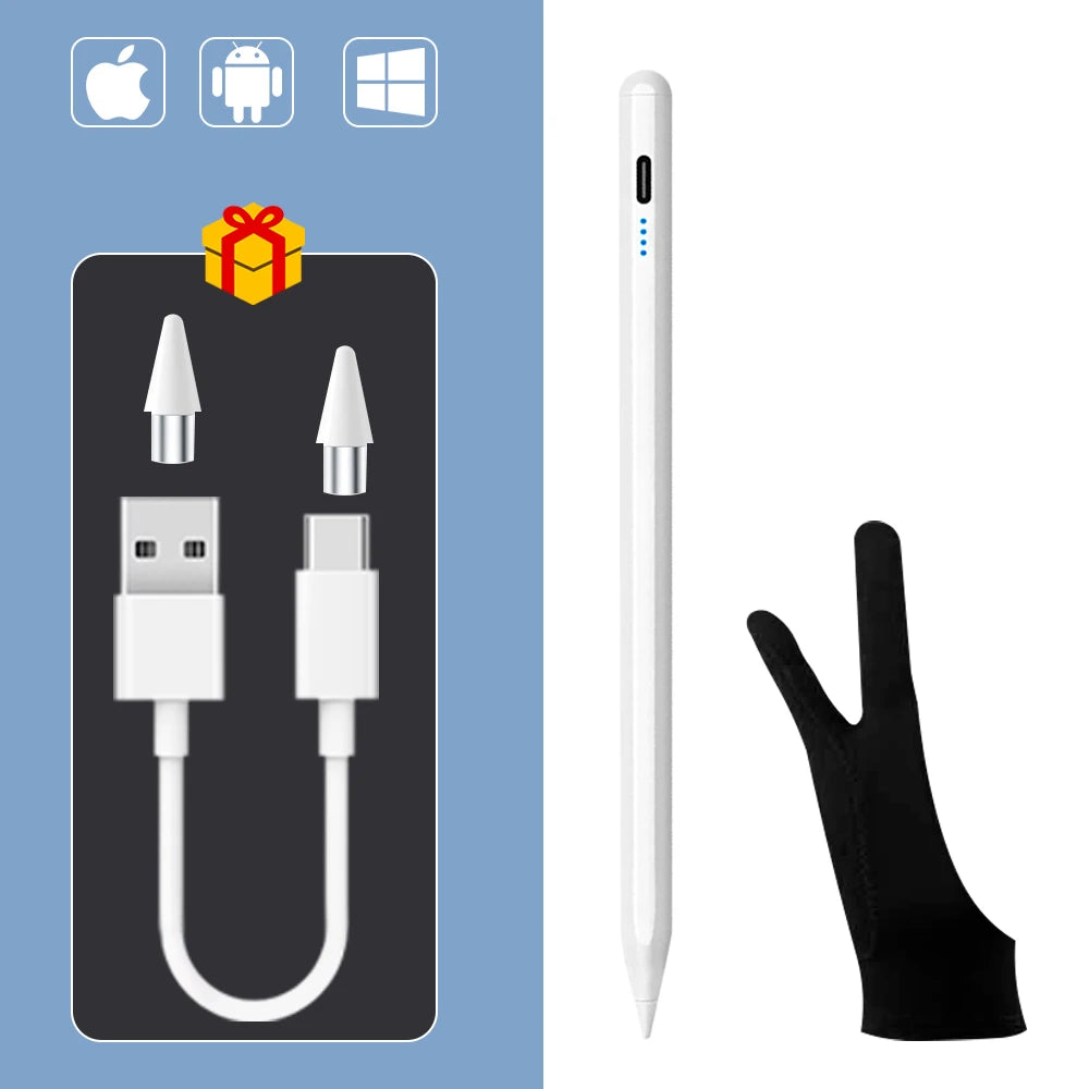 Universal Stylus for Android Ios Windows Ipad Pencil with Magnetic Adsorption Tablet Accessory for Huawei Xiaomi Samsung Pencil