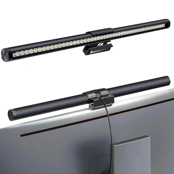 LED Monitor Light Bar Computer Screen Hanging Lights RGB Atmosphere Table Lamp for Work Study Read Gaming Dimming Lighting 44Cm