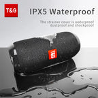 Bluetooth Speaker  TG117 Portable TWS Sound Box Waterproof Loudspeaker Outdoor Stereo Surround Speakers Support TF FM Radio
