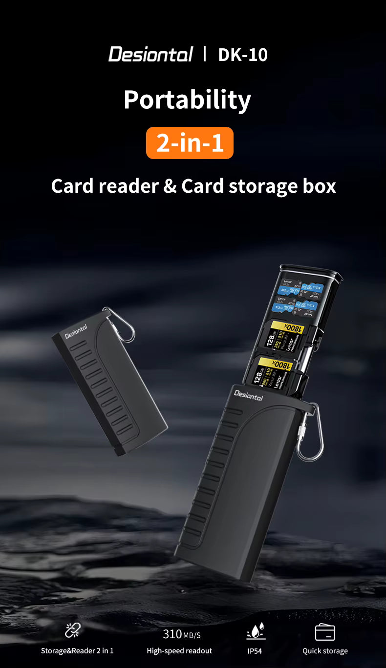 Desiontal DK-10 High-Speed SD Card Reader