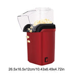 Popcorn Machine High Popping Rate Fully Automatic Popcorn Machine Electric Air Popper Mini Popcorn Machine for Home Kitchen