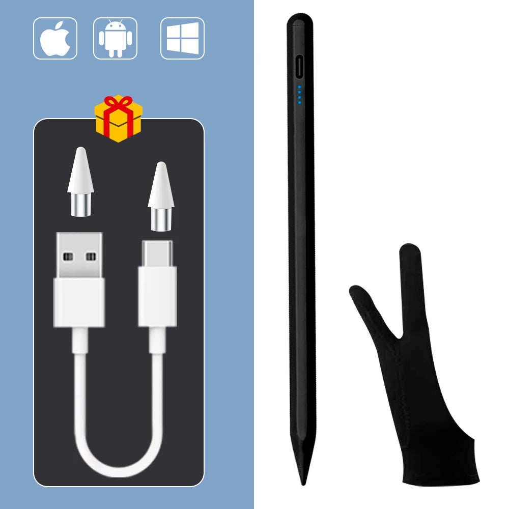 Universal Stylus for Android Ios Windows Ipad Pencil with Magnetic Adsorption Tablet Accessory for Huawei Xiaomi Samsung Pencil
