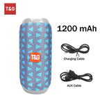 Bluetooth Speaker  TG117 Portable TWS Sound Box Waterproof Loudspeaker Outdoor Stereo Surround Speakers Support TF FM Radio